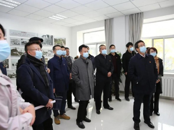甘肅演藝集團黨委書記、董事長陳其銀一行赴甘肅日報報業(yè)集團觀摩黨建工作